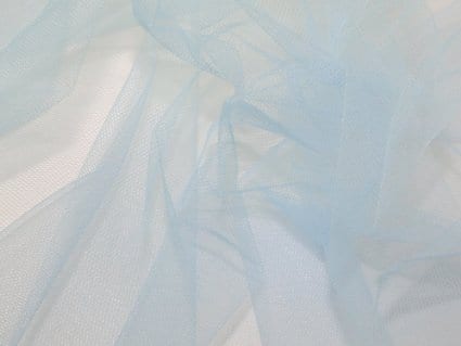 Dress Netting Blue 40 Mtr Bolt (Powder) - Click Image to Close